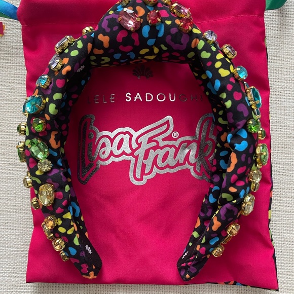Lele Sadoughi and Lisa Frank Multicolor Headband